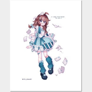 messenger kawaii Posters and Art